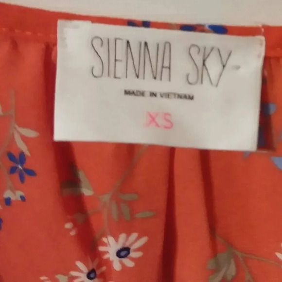 Sienna Sky Floral Wrap Top - Picture 3 of 4